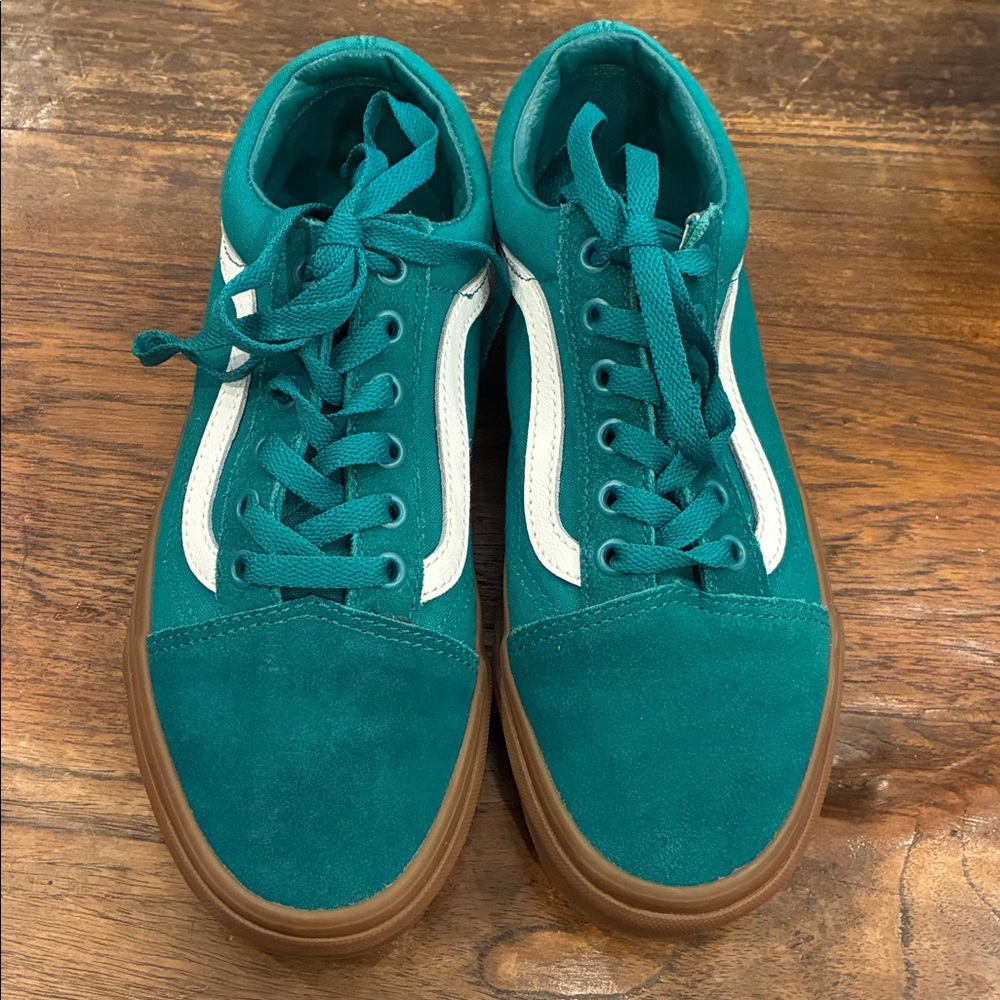 Vans Old Skool 'Quetzal Green Gum - Picture 2 of 8